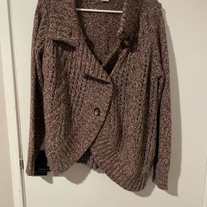 Old Navy Textured Cardigan in Brown